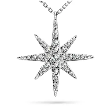 

Pendant Latifa from silver "rose of Winds"