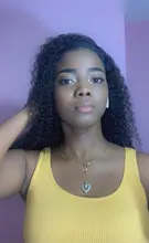 Younsolo-pelucas de cabello humano brasileño Remy para mujeres negras, diadema con ondas, sin pegamento, peluca y bufanda, 8-28 pulgadas