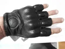 Guantes de moto de cuero auténtico para invierno y verano, equipo de protección para Motocross con pantalla táctil, 2020