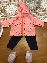 Ropa de protección solar para muñeca bebé recién nacida de 43cm, chaqueta de muñeca americana, ropa para muñeca bebé de 18 pulgadas