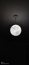 Moon-Pendant-Lights Hanging-Lamp Bedroom Home-Decoration Novelty AC 220V 1 for Ac110-220v-Moon