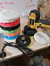 Máquina pulidora de coche eléctrica de 220V máquina pulidora automática de velocidad ajustable lijadora de herramientas de encerado accesorios de coche