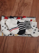 Calcetines cortos para bebé de 0 a 2 años, medias bonitas de malla de algodón con corazón rojo para niña, media blanca para recién nacido, 5 par/lote