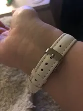 Relojes de pulsera de piel y cuarzo Reloj Blanco para mujer, de marca Ulzzang, con esfera de números sencilla, 2020