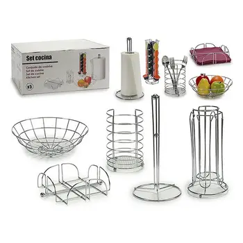 

Kitchen Utensils Set Metal (25 x 21,5 x 32 cm) (5 pcs)
