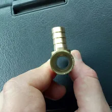 Coupler-Adapter Joint Pipe-Fitting Barbed-Connector Copper Splicer Brass Air-Water-Oil