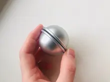 Moldes de bombas de baño redondos de aleación de aluminio, 2 uds., herramienta artesanal, bomba de baño, Bola de sal, regalos caseros, molde de esfera semicircular