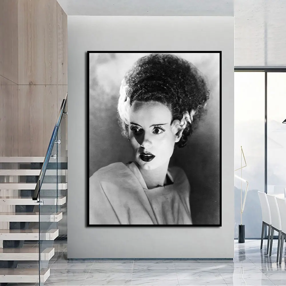 Frankenstein And Bride Painting