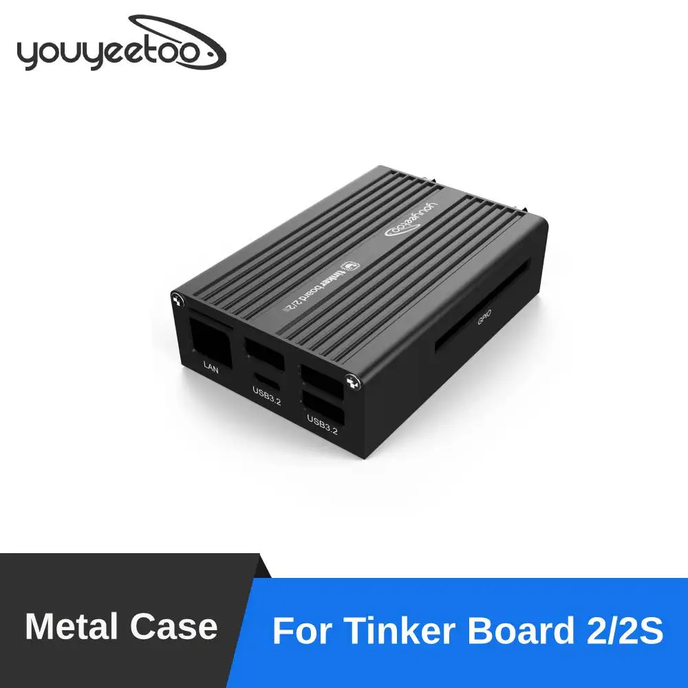 Metal Case For Tinkerboard 2 / Tinkerboard 2s / Tinker Board