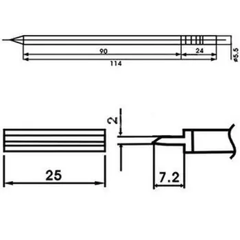 

AOYUE LF-1403 welder Tip with resistance included