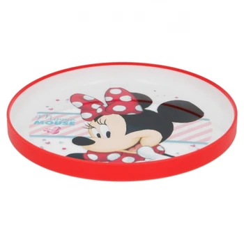 

PREMIUM two-color MINNIE MOUSE dish-DISNEY-ELECTRIC DOLL