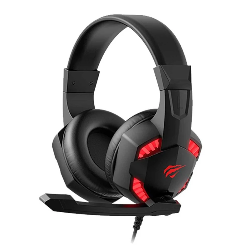 Gaming Headset With Mic Gamer Havit H2032d Usb + Dual Jack  Pc &  Consoles Video Games Led Light E-sports - Earphones & Headphones -  AliExpress