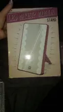 Makeup-Mirror Stand Battery-Operated with 8/16 Leds Cosmetic Touch Dimmer Espejo 