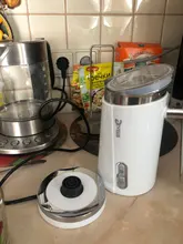 DEVISIB vaporizador de leche eléctrica 3 en 1 de vapor para hacer Cappuccino Latte automática calentador Espumador de café leche calentador frío caliente