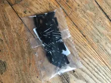 Puntas internas de aluminio para cable de freno de palanca de bicicleta MTB, piezas de engarces para cambio de marchas, tapas de extremos, 50 unids/lote