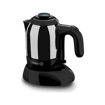 

Korkmaz A475 Mia Inox Electric Coffee Pot Coffee Maker | Turkish coffee