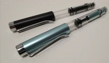 Pincel portátil para pintar acuarela, pincel suave para arte, dibujo, caligrafía, tinta rellenable, plumas estilográficas, suministros para estudiantes