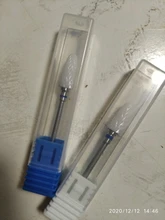 Brocas de cerámica para uñas, fresa eléctrica, pulidora para manicura, pulidor de uñas, accesorios de equipo de arte de uñas, 1 ud.