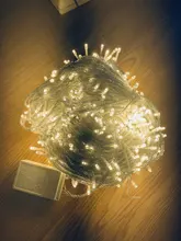 String-Lighting Fairy-Decoration-Lights Flasher Leds Twinkle Christmas-Tree Wedding Party