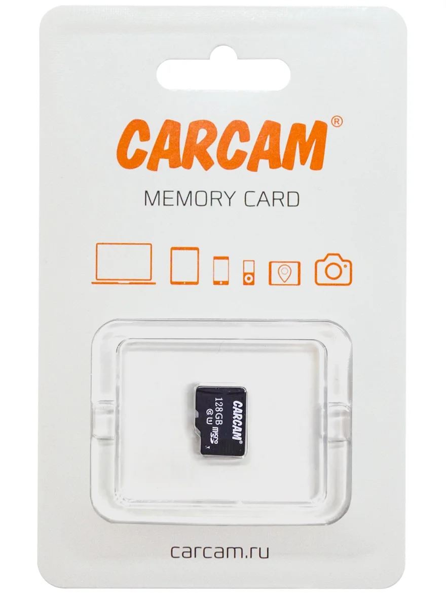 CARCAM microSDXC класс 10 128 ГБ карта micro SD | Компьютеры и офис