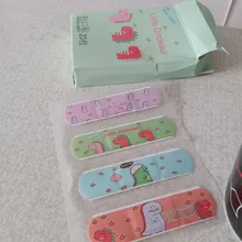 20 unids/caja de primeros auxilios de dibujos animados lindo banda vendas adhesivas Kit de emergencia para los niños de yeso