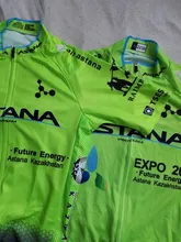 ASTANA-Ropa de ciclismo de color blanco para hombre, camisetas de ciclismo profesional con almohadilla de Gel 19D, verano, 2021