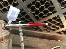 Boquilla de aerógrafo de 0,2mm, 0,3mm, 0,5mm, reemplazo de aguja para PISTOLA DE PULVERIZACIÓN, modelo de PISTOLA DE PULVERIZACIÓN, accesorios de herramientas de mantenimiento de pintura