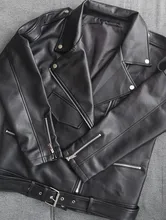 Jacket Coat Fitaylor Faux-Leather Loose Outwear Casual PU Sashes Black Tops Bf-Style