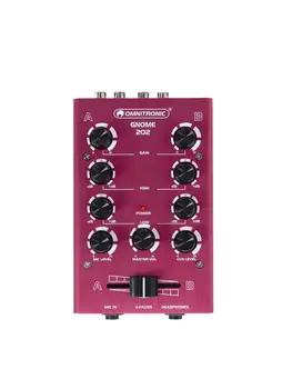 

OMNITRONIC GNOME-202 Mini Mixer red