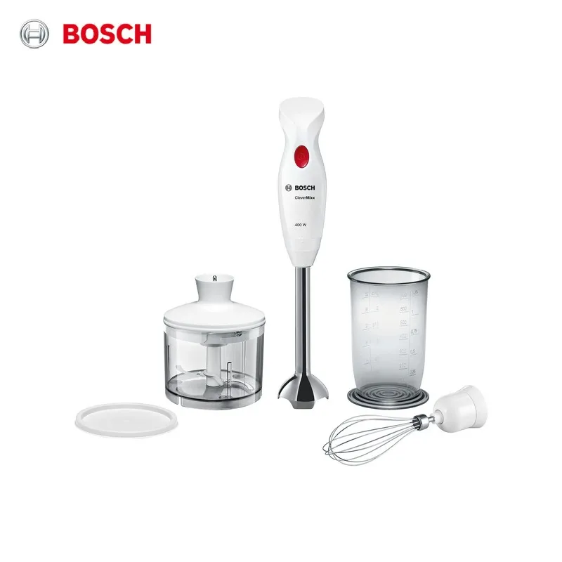 Погружной блендер Цвет: белый / красный Bosch MSM24500 | Бытовая техника