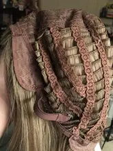 EASIHAIR-Peluca de cabello ombré ondulado para mujer afroamericana, cabellera artificial larga con flequillo, color gris, resistente al calor