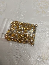 Mini flores de filigrana para fabricación de joyas, cuentas de pétalos doradas de seda, accesorios, espaciador de extremo a granel, tapa de cuentas de abalorios, 1000 Uds.