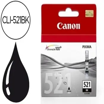 

Ink-jet canon cli-521bk black pixma mp620/630/980 ip3600/4600 46008-2933B001