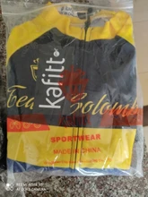 Conjunto de Triatlón de equipo profesional kafitt para mujer, Jersey de Ciclismo de una pieza, mono de manga corta, conjunto de Ciclismo femenino con almohadilla de Gel