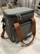 Fiambrera para mujer y niño, bolsa térmica aislante para comida, bolsos para la comida para mujer y hombre