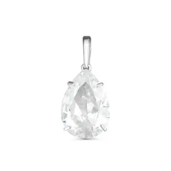 

Silver Pendant with cubic zirconia