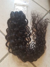 IWISH-mechones de cabello ondulado al agua, extensiones de cabello brasileño Remy de 30 pulgadas, mechones de cabello humano ondulado rizado, 1/3/4 Uds.