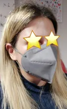 Mascarilla facial FFP2 KN95, Tapabocas antipolvo, FP2, con filtro de seguridad para respiración, 5-100 Uds.