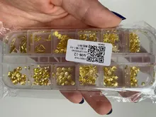 12 rejillas/caja de purpurina mixta, decoración artística de Metal para uñas, estrella de mar, Concha, sol, coco, árbol, Material de relleno de resina epoxi, joyería DIY