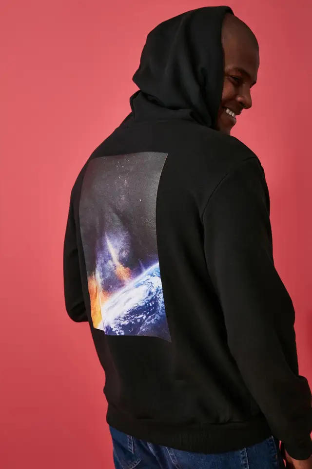 nasa sweatshirt trendyol
