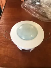 Interruptor de Sensor de movimiento PIR para techo, Mini interruptor infrarrojo IR de inducción, controlador para luz LED, 220V de CA, 360 grados