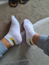 Calcetines cortos de ciclismo para hombre y mujer, transpirables, para verano