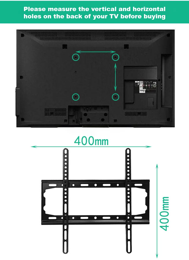 ü Vesa 400X400mm  Ʈ TV (TV Ʈ-002)  ĵ忡  LED LCD TV ο 귡Ŷ Ʈ մϴ.