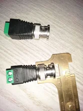 Cable Coaxial para cámara CCTV, conector BNC macho Balun de vídeo, transceptor, accesorios de vigilancia, CAT5, 2 unids/lote