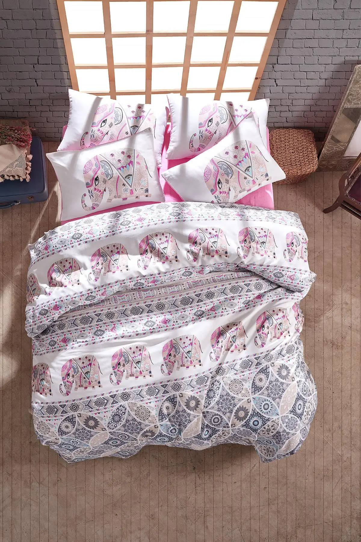 

Elephant Single Personality Duvet Cover Set