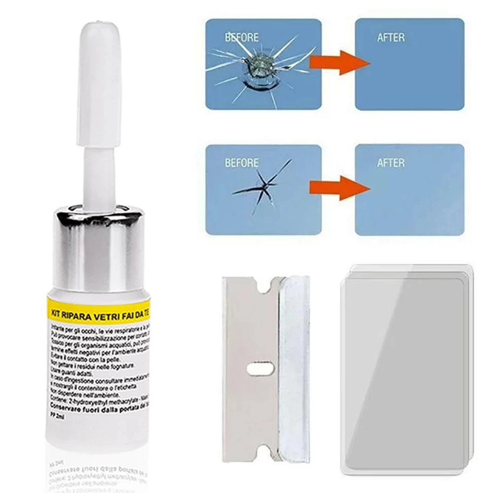 Car Windshield Cracked Repair Tool Quick Fix Car Window Screen Repair
