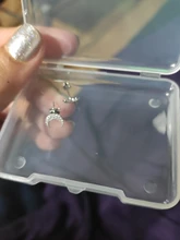 CANNER-pendientes pequeños de Luna para mujer, de Plata de Ley 925, joyería concisa, Mini pendientes de luna de circonia cúbica para niña