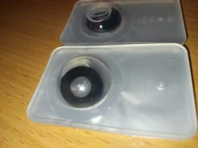 2 uds. De lentes de contacto de Color para Halloween, Cosplay de Anime, lentillas de ojos góticas, Manson de colores blanco, negro y rojo, lentes de contacto