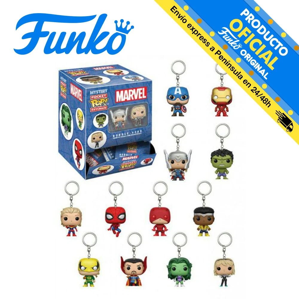 surprise keychain 21155 : Marvel 
