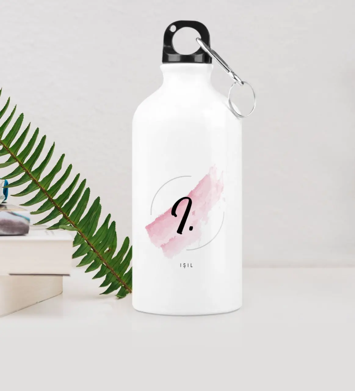 

Personalized I Head Case and Is Metal Water Bowl (500 ml.) Model 4